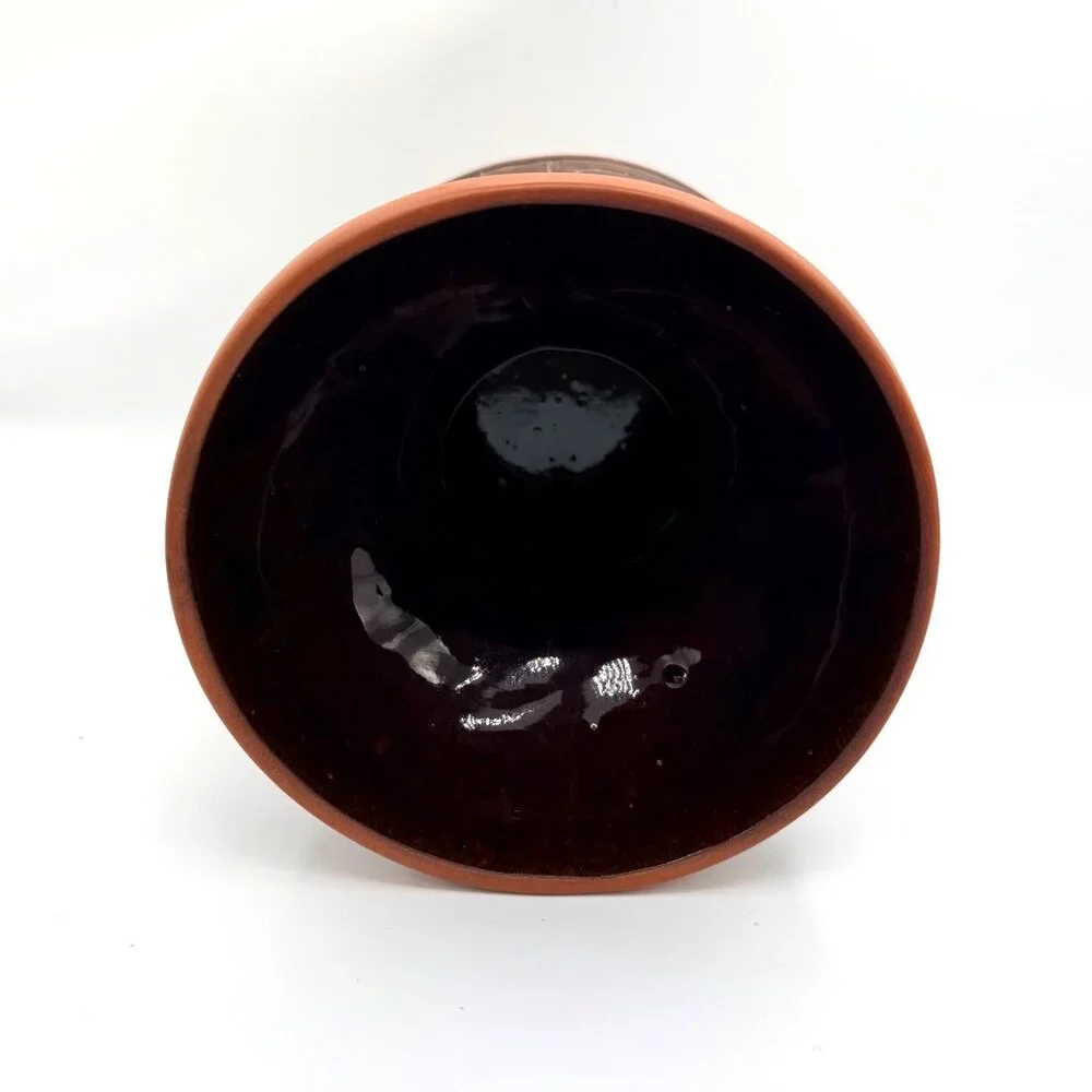 Mexican Terracotta Pottery Vase 6